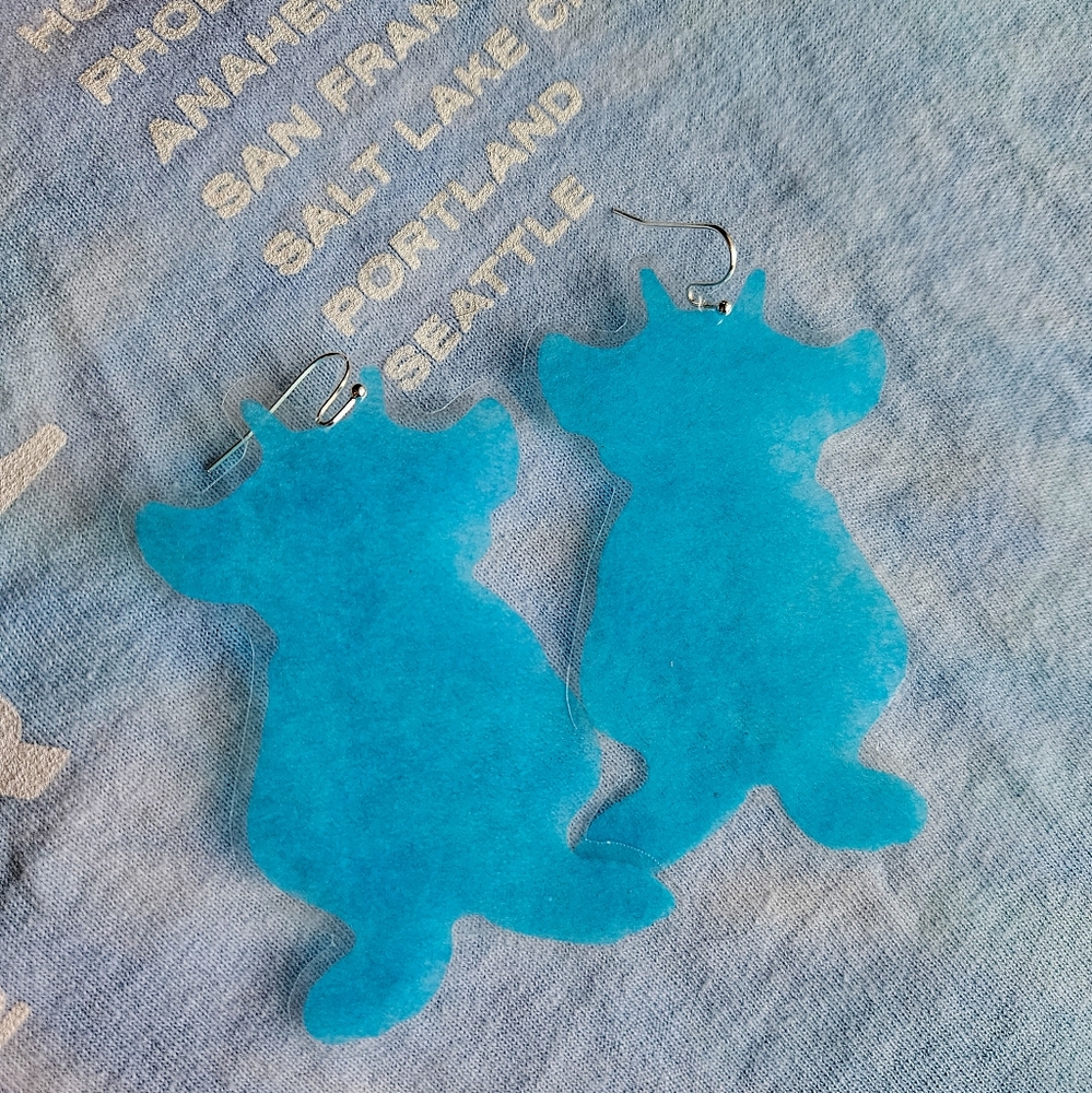 21 Pilots Icy Tour Ned Confetti Earrings